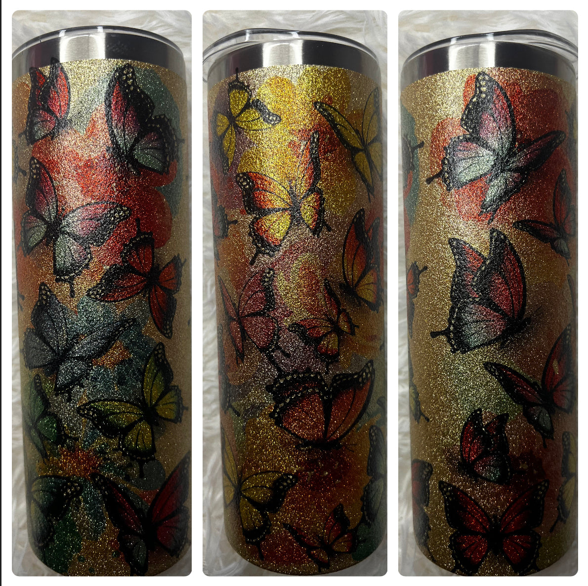 Butterfly tumbler