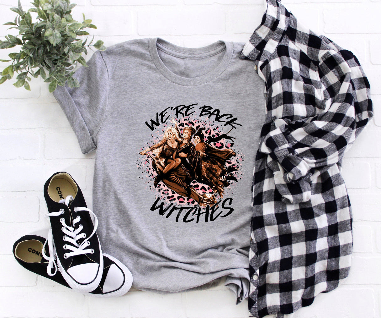 We're Back Witches tshirt