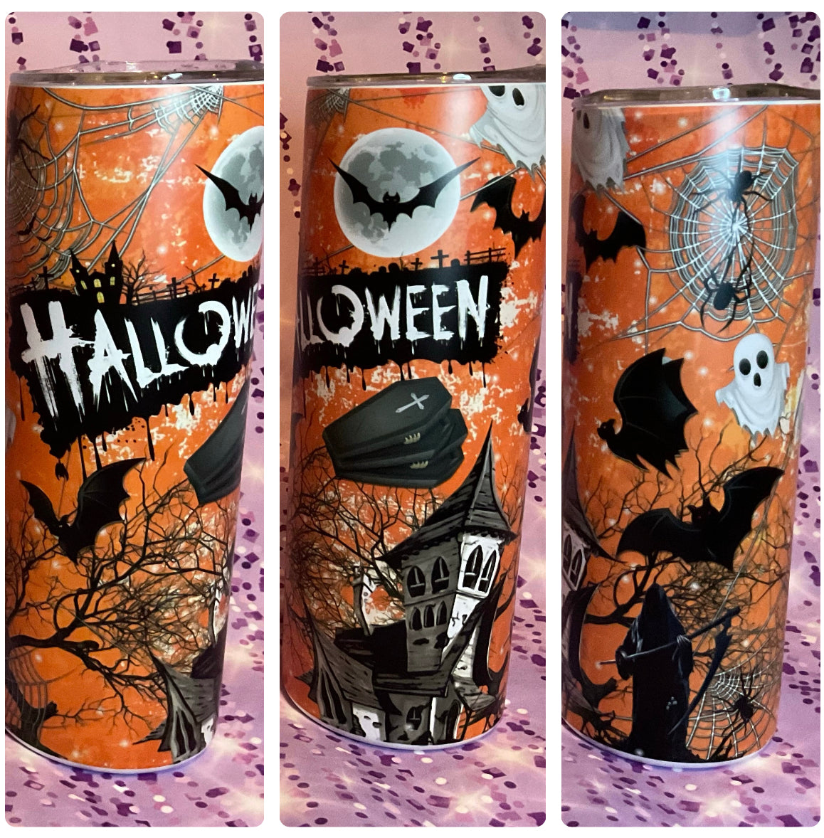 Halloween tumbler