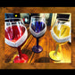 Blinged Out Glittered Up Wine glass