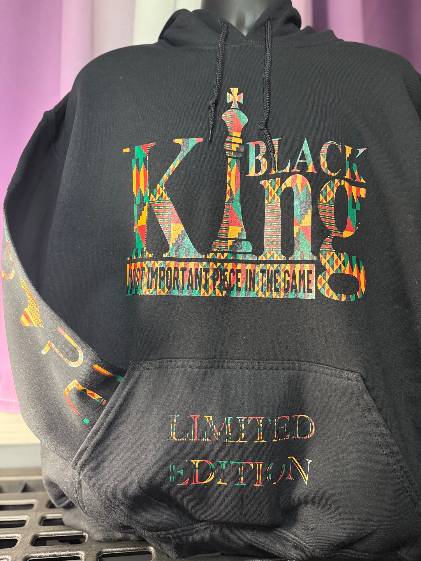 Black King hoodie