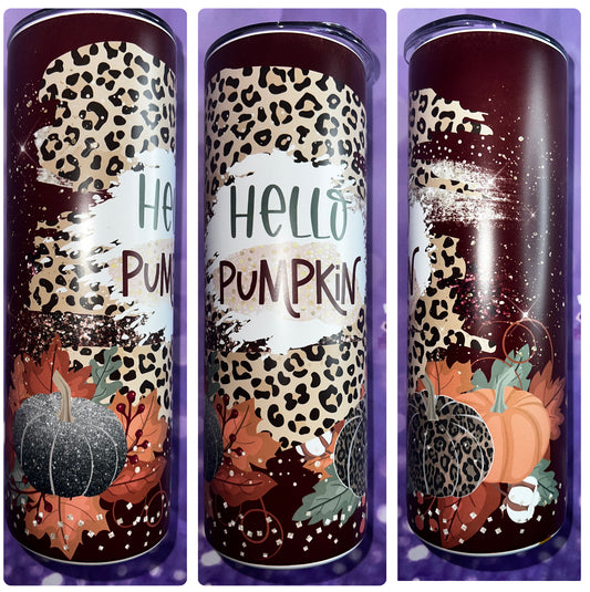 Hello Pumpkin tumbler