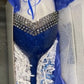 Blinged Out Glittered Up Wine glass