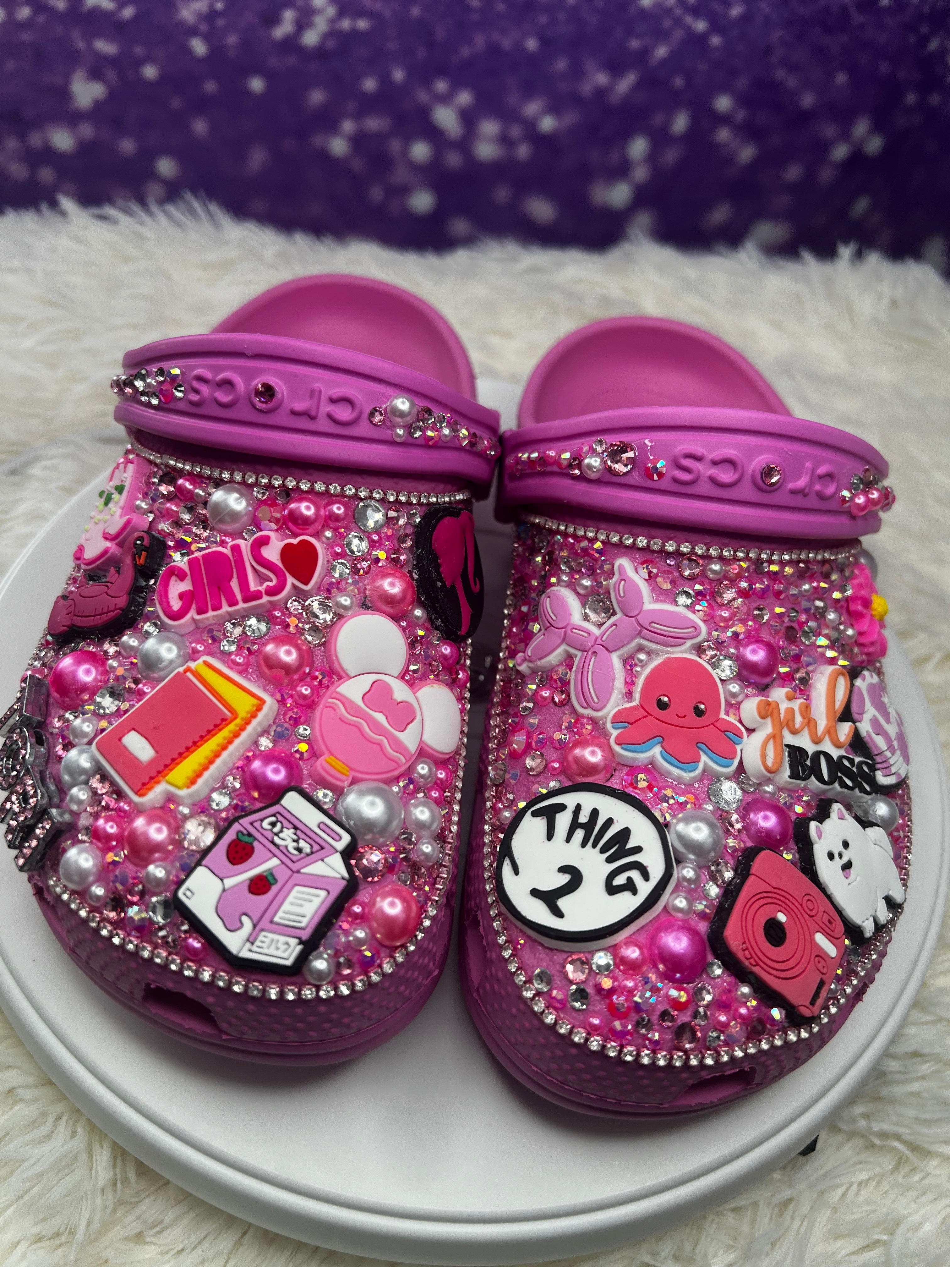 Custom kids 2024 Crocs (10)