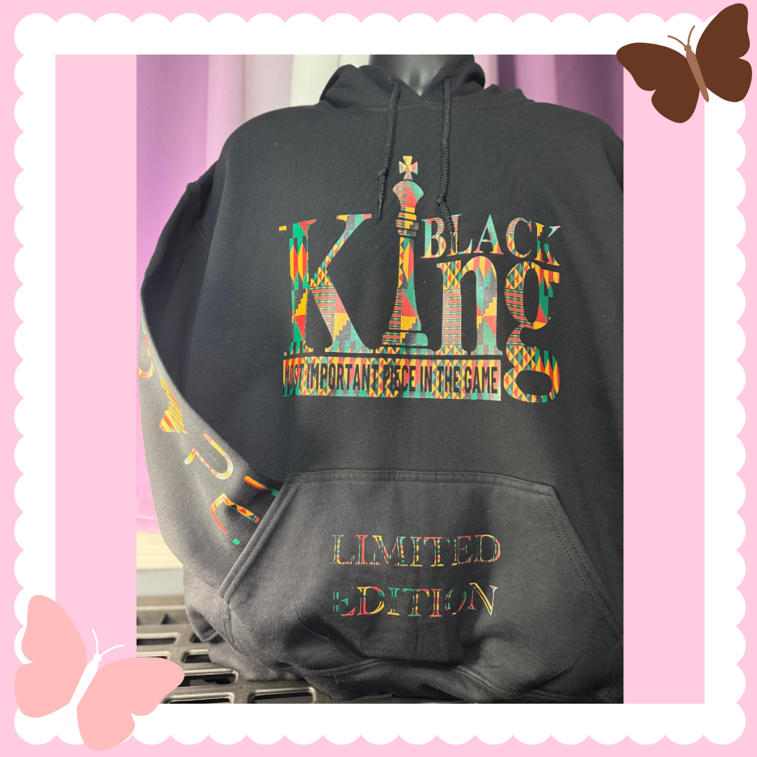Black King hoodie