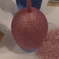 Blinged Out Glittered Up Wine glass